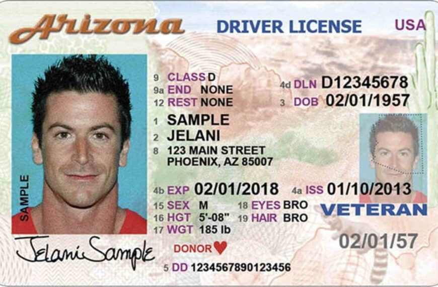 Arizona emite licencias con nuevas medidas de seguridad