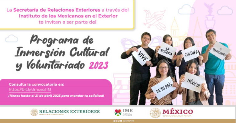 Programa de Inmersión Cultural y Voluntariado para jóvenes estudiantes de origen mexicano