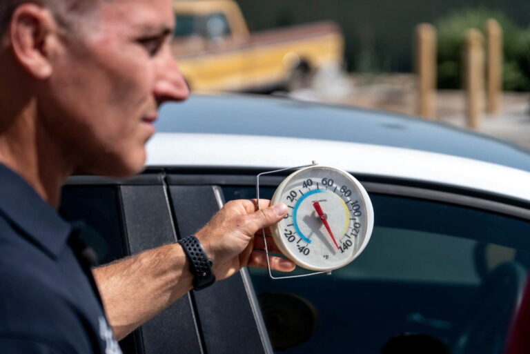 Primer día en Phoenix con temperaturas arriba de lo 110