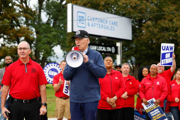 Biden se une a los trabajadores
