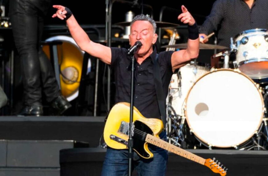 “El Jefe” Bruce Springsteen pospone concierto en Phoenix por razones de salud