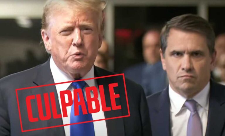 ¡TRUMP CULPABLE!