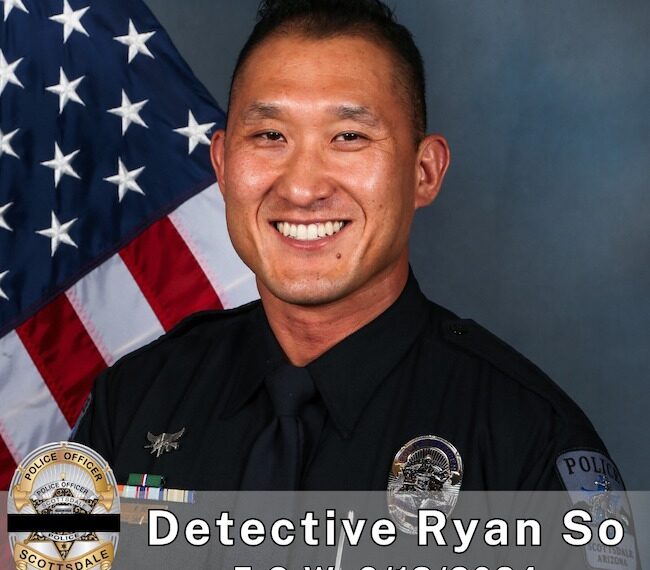 Fallece agente de Policía de Scottsdale en cumplimiento de su deber