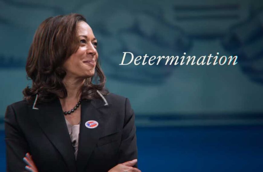 Muestra Kamala Harris su “Determinación”