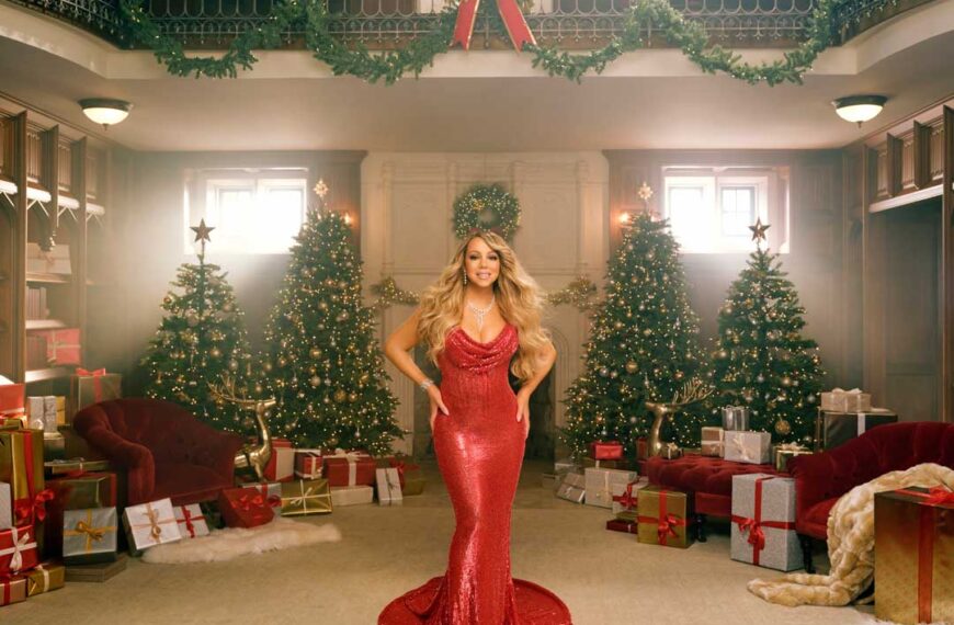 Mariah Carey trae la Navidad