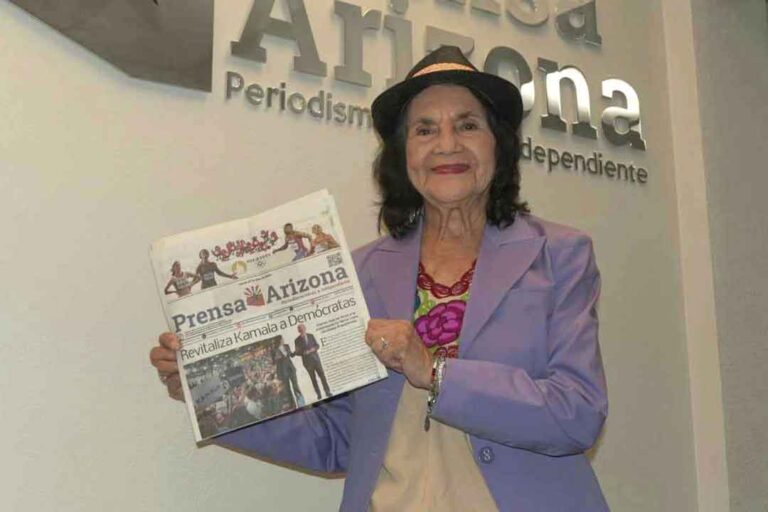 Dolores Huerta aboga por trabajadores