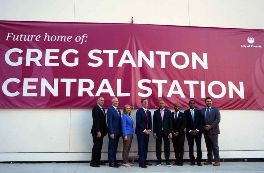 Inauguran “Estación Central Greg Stanton”