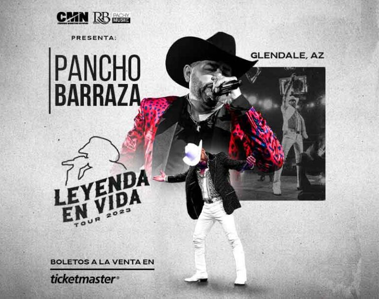 Pancho Barraza, trae su “Leyenda en Vida Tour”
