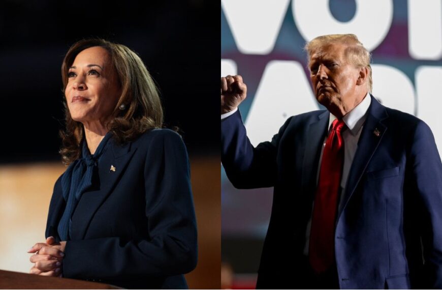 Encuesta de NPI da ventaja de dos puntos a Kamala Harris sobre Donald Trump
