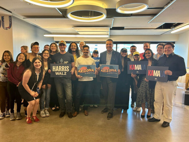 Lanzan “Hombres con Harris”