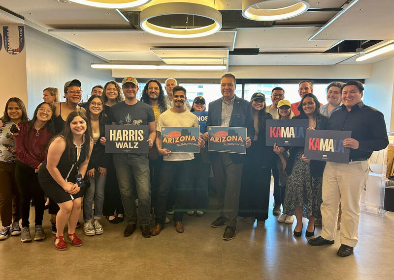 Lanzan “Hombres con Harris”