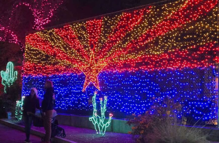 ZooLights Phoenix 2024: ¡Un espectáculo de luces mágico en el desierto!