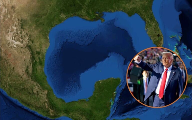 ¡Increíble! Donald Trump quiere cambiar Golfo de México por Golfo de América