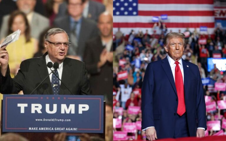 Reaparece ex sheriff Joe Arpaio: felicita a Donald Trump y lo llama ‘héroe’