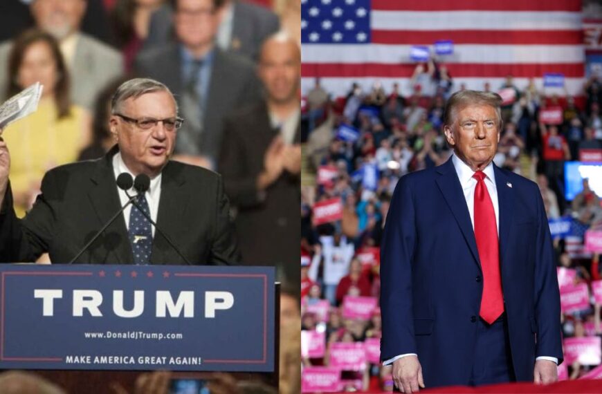 Reaparece ex sheriff Joe Arpaio: felicita a Donald Trump y lo llama ‘héroe’