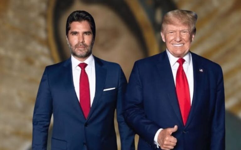 Eduardo Verástegui, seguidor de Trump, registra su propio partido ‘Movimiento Viva México’