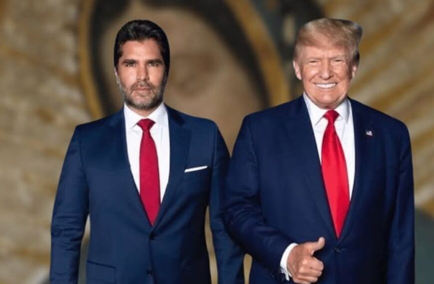 Eduardo Verástegui, seguidor de Trump, registra su propio partido ‘Movimiento Viva México’