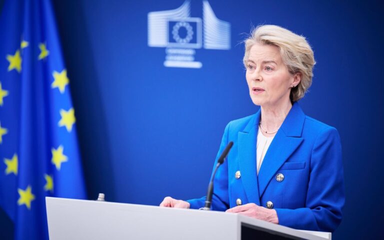 Europa también responde a aranceles de Donald Trump y anuncia tarifas a productos de EU