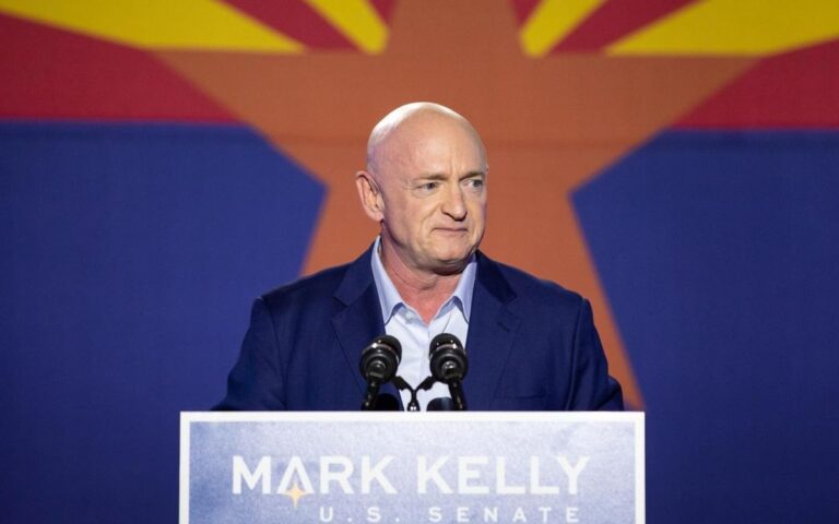 Senador Mark Kelly presenta arriesgada propuesta contra el tráfico de fentanilo
