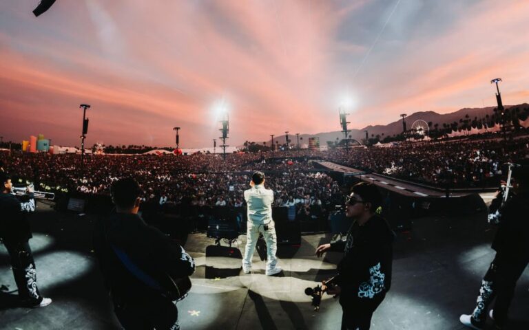 Junior H conquistó Coachella: fue el único latino en presentarse en el icónico festival de California