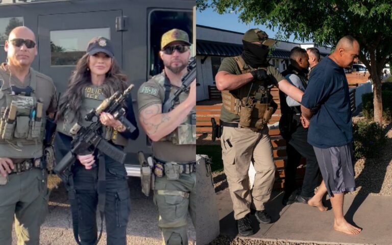 Kristi Noem encabeza redadas de ICE en Phoenix: “arrestaremos a esa basura”