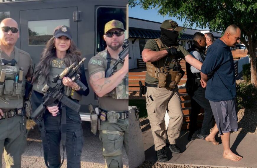 Kristi Noem encabeza redadas de ICE en Phoenix: “arrestaremos a esa basura”