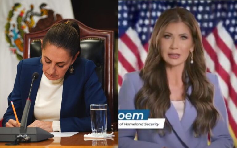 Claudia Sheinbaum va contra spots publicitarios del gobierno de Donald Trump en TV mexicana