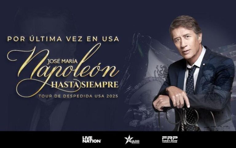 El adiós de un ícono romántico: Napoleón despide su legado con concierto en Phoenix