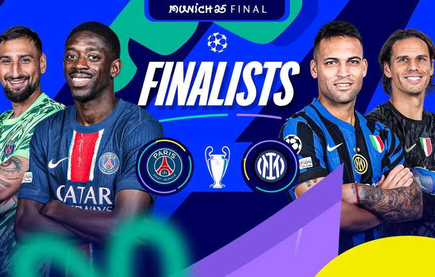 Champions League: París e Inter, frente a frente por la gloria en el futbol europeo