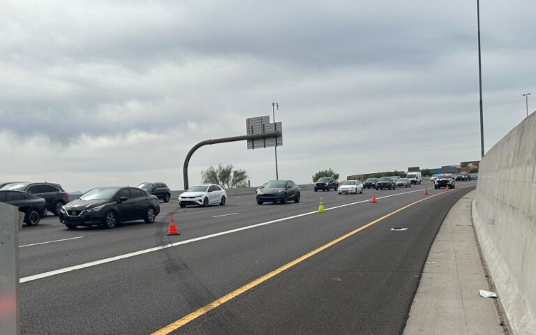 Hallan restos humanos en la I-10 en Phoenix: se presentan cierres y retrasos en el tráfico