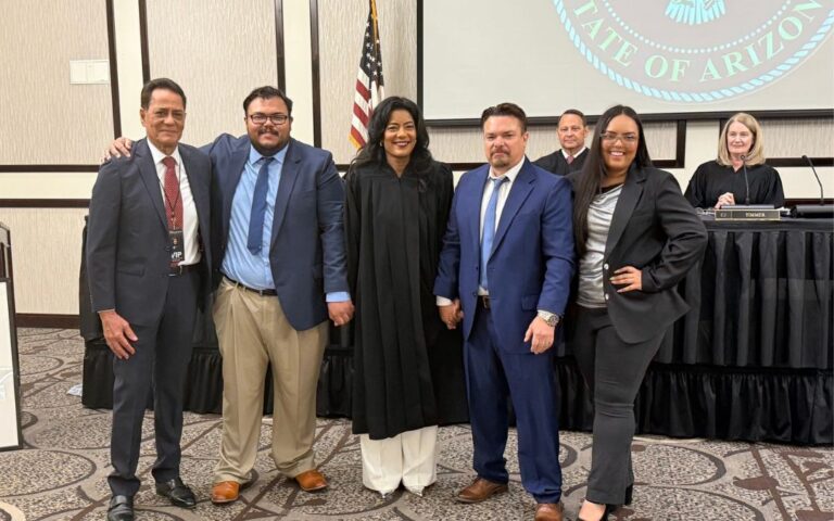 Histórica Investidura: María Elena Cruz asume como Jueza de la Corte Suprema de Arizona