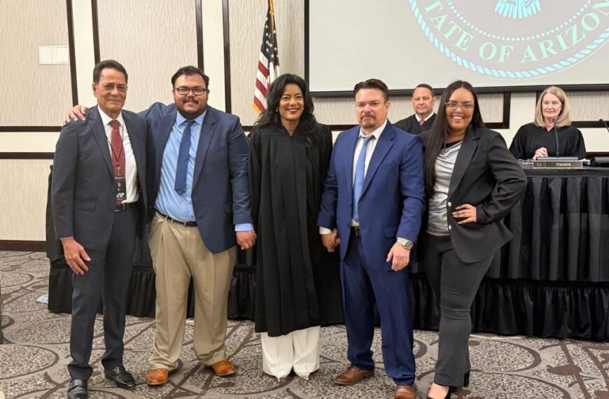 Histórica Investidura: María Elena Cruz asume como Jueza de la Corte Suprema de Arizona