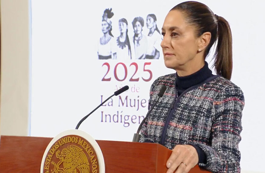 Claudia Sheinbaum responde a EU: “No somos piñata de nadie”