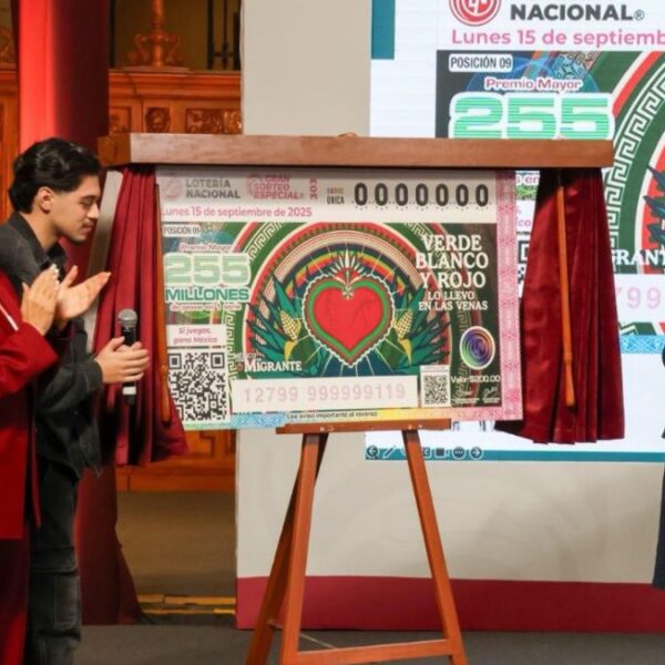 Lotería Nacional lanza sorteo en honor a migrantes mexicanos