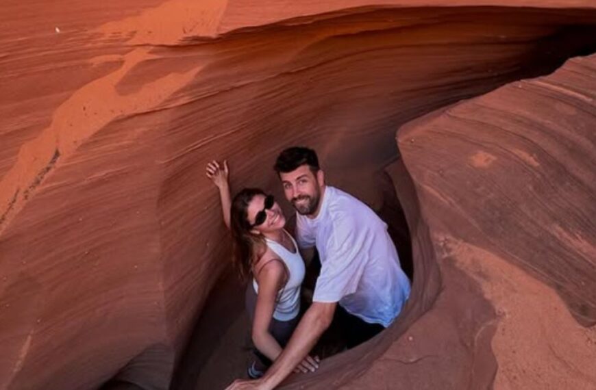 Gerard Piqué y Clara Chía disfrutan sus vacaciones en el desierto de Arizona