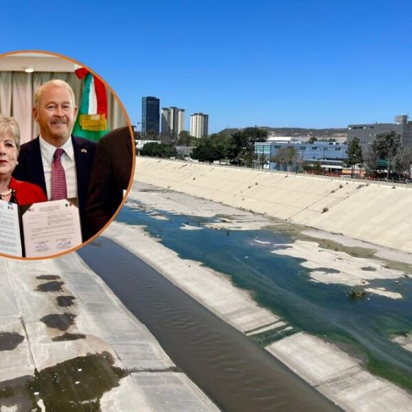 Acuerdo Histórico: México y EU unen fuerzas para frenar la contaminación en Río Tijuana