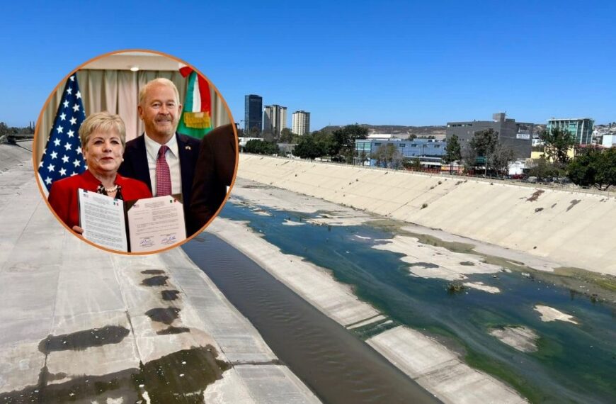 Acuerdo Histórico: México y EU unen fuerzas para frenar la contaminación en Río Tijuana