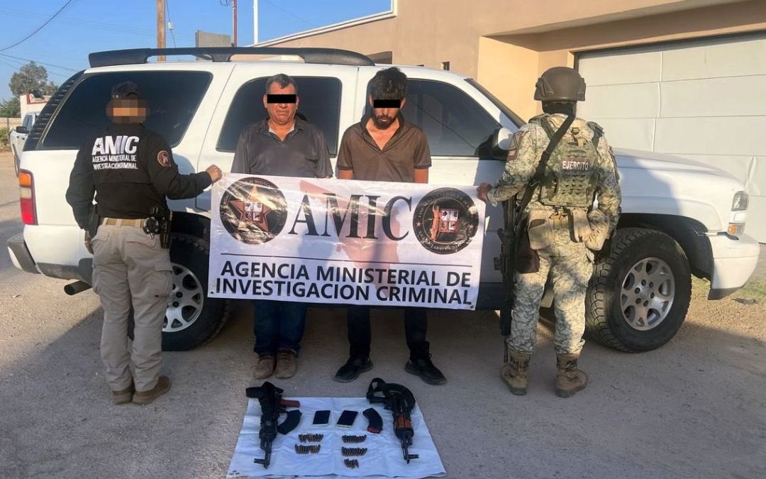 Golpe al Crimen Organizado en Sonora: aseguran armas, drogas…