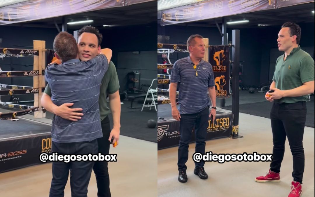 Julio César Chávez Jr. se reencuentra con su padre…