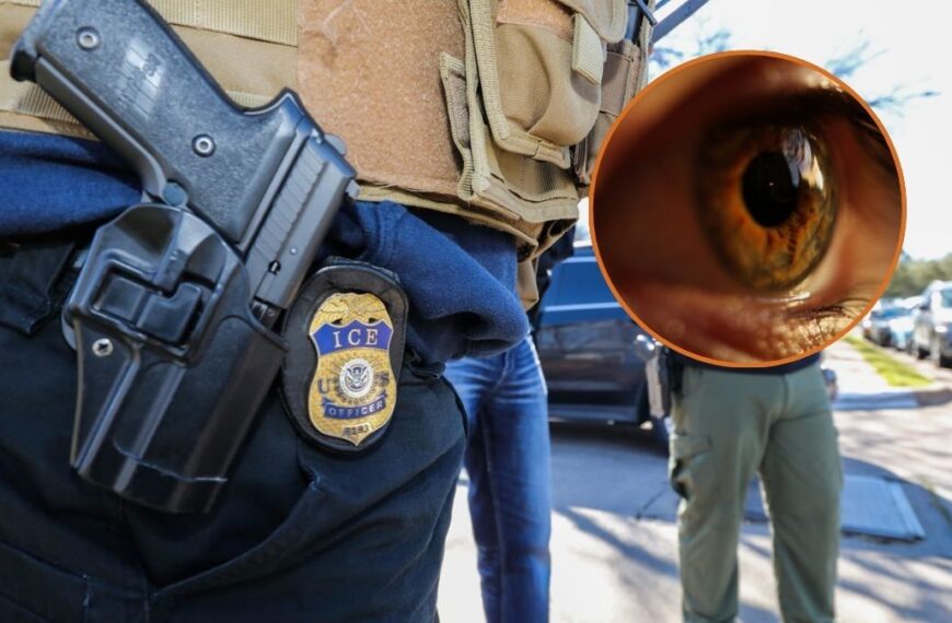 ICE busca usar tecnología de IA para escanear ojos y aumentar deportaciones