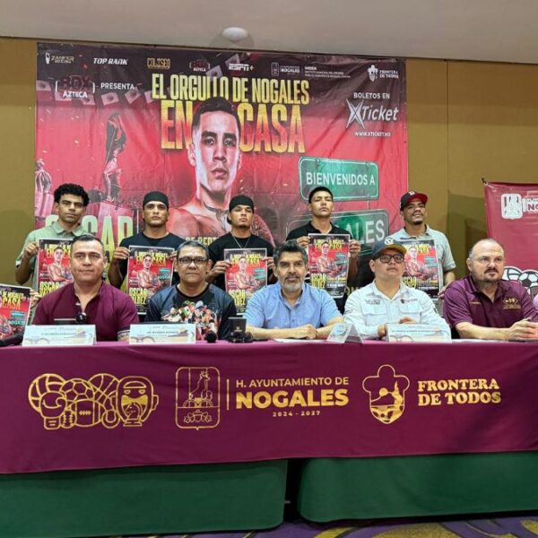Óscar Valdez listo para pelea: “No regalaré ni un milímetro en Nogales”