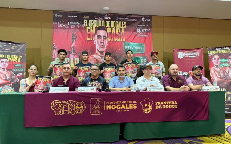 Óscar Valdez listo para pelea: “No regalaré ni un milímetro en Nogales”