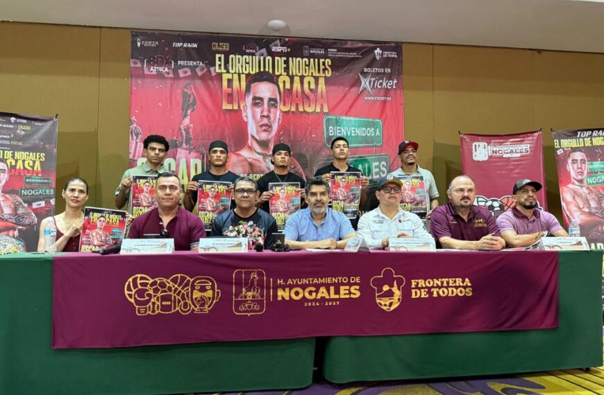 Óscar Valdez listo para pelea: “No regalaré ni un milímetro en Nogales”