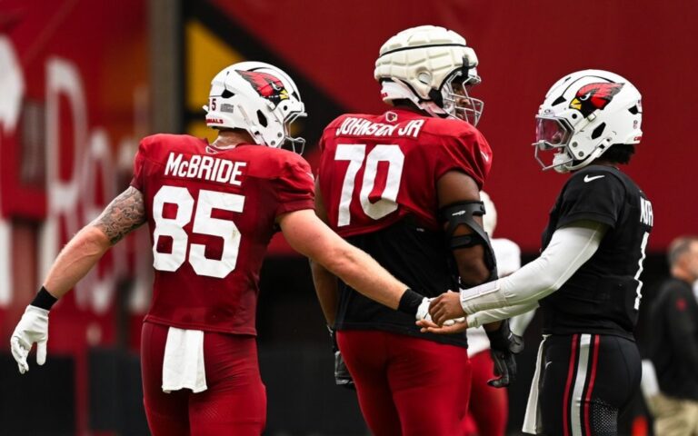 Harrison Jr. y la defensa encabezan semana intensa de entrenamiento de los Cardinals