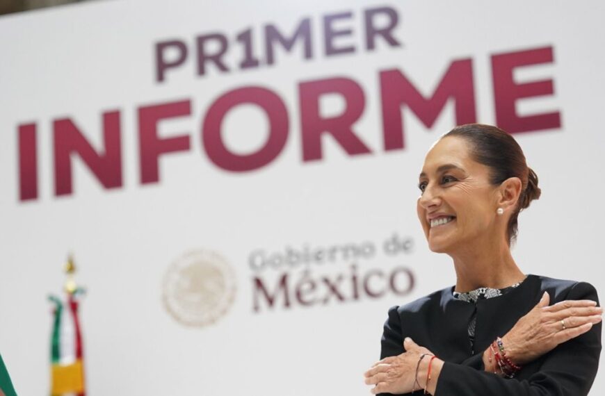 ‘México en paz, próspero y justo’: Sheinbaum presenta su primer informe