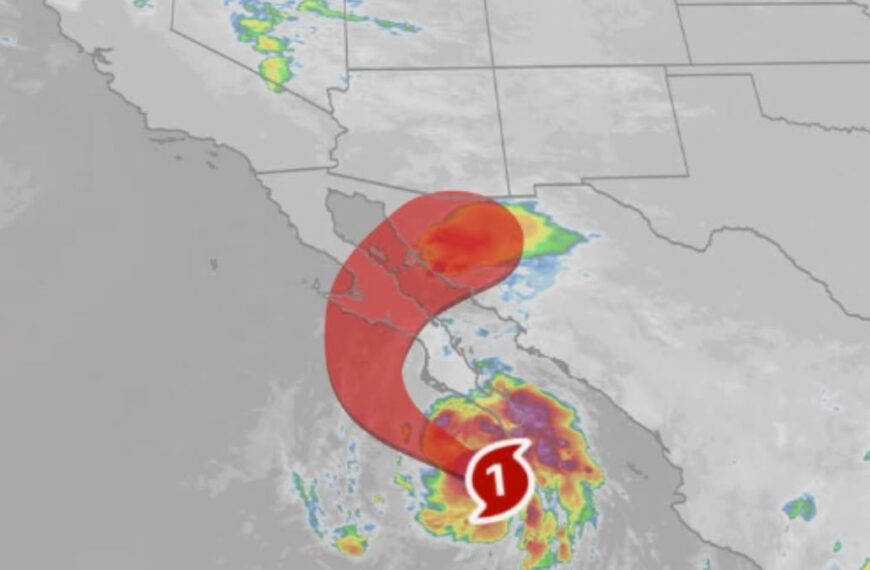 Huracán Lorena impactará Sonora, ¿llegará a Arizona también? 