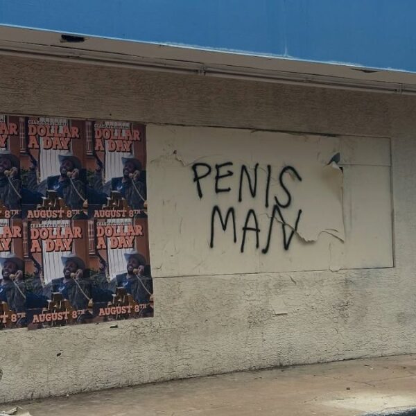 El regreso de ‘Penis Man’: Reaparecen los grafitis virales en Phoenix