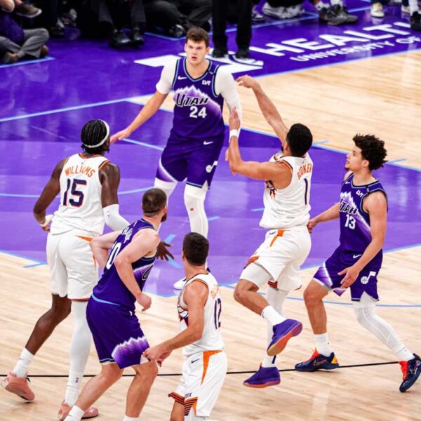 Juegazo en Utah pero, Suns carga con la derrota