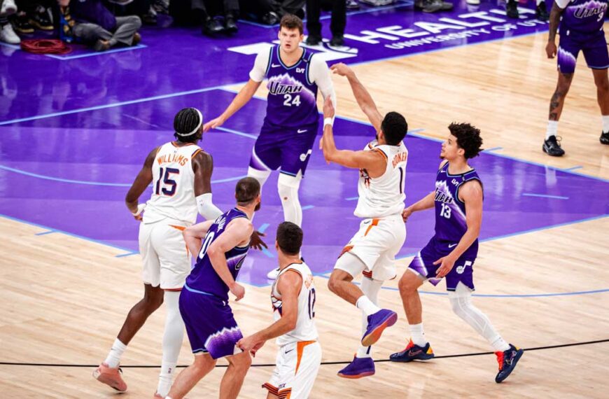 Juegazo en Utah pero, Suns carga con la derrota