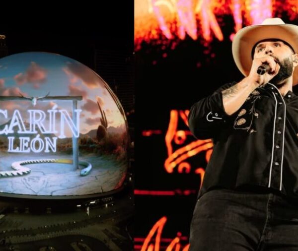 Carín León agota 6 fechas en The Sphere de Las Vegas y abre una extra